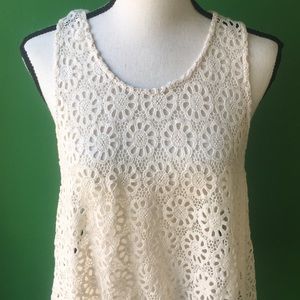 Pins & Needles Crochet Tank